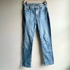 AG Adriano Goldschmied Mari High Rise Straight Leg Jeans